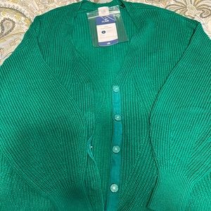 Cabi sample sale lucky cardigan size L